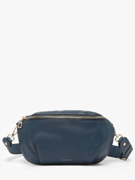 Belt Bag L Tradition Leder Etrier Blauw tradition ETRA022L